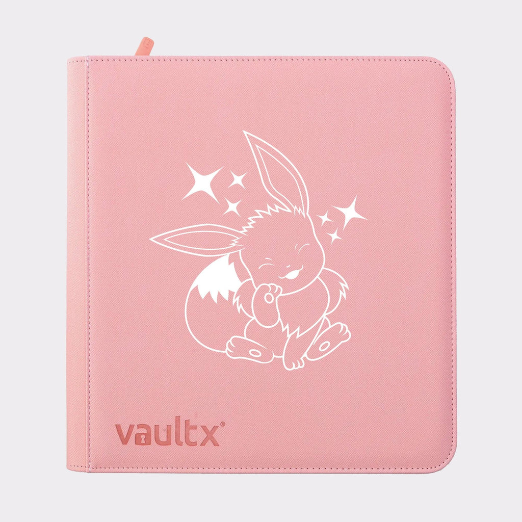 Pokemon Eevee TCG Binder – Vault X Zip Binders. 4, 9, or 12 Pockets