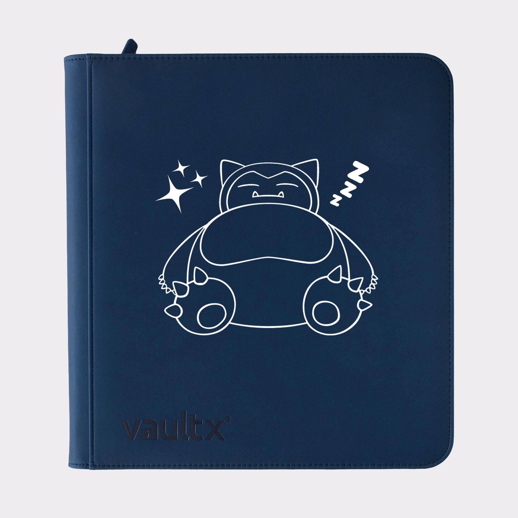 Pokemon Snorlax TCG Binder – Vault X Zip Binders. 4, 9, or 12 Pockets