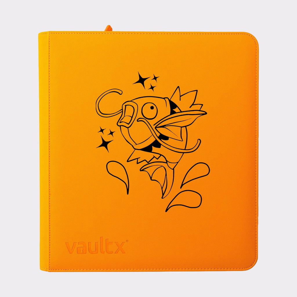 Pokemon Magikarp TCG Binder – Vault X Zip Binders. 4, 9, or 12 Pockets