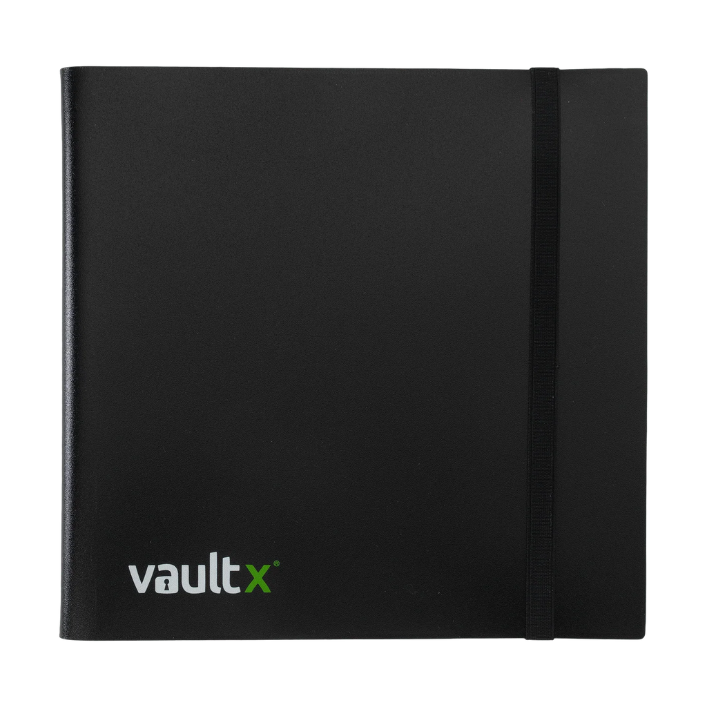 Vault X Zip TCG Binder - STRAP BINDER - Black