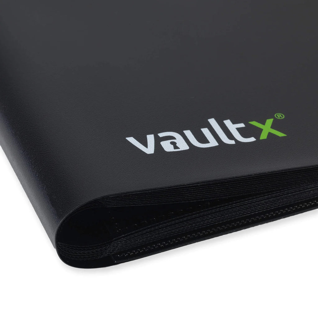 Vault X Zip TCG Binder - STRAP BINDER - Black