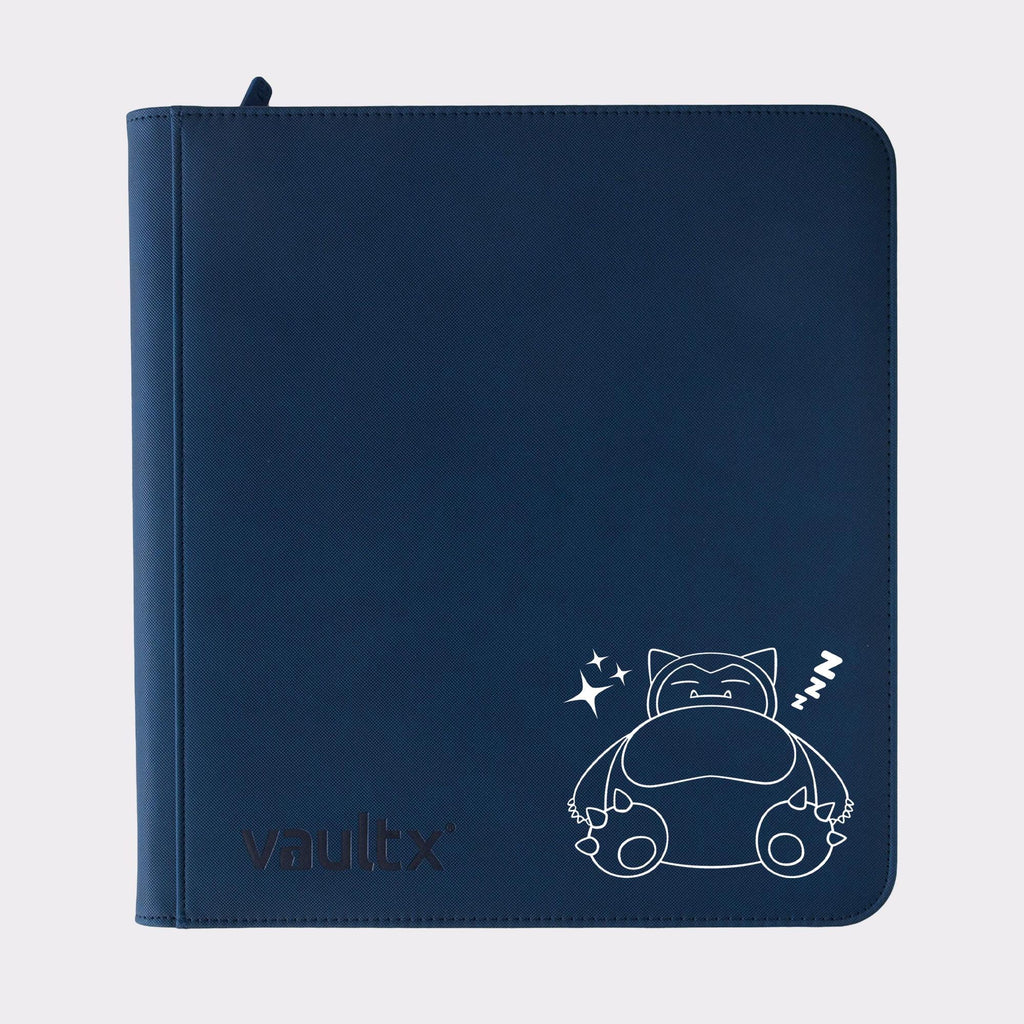 Pokemon Snorlax TCG Binder – Vault X Zip Binders. 4, 9, or 12 Pockets