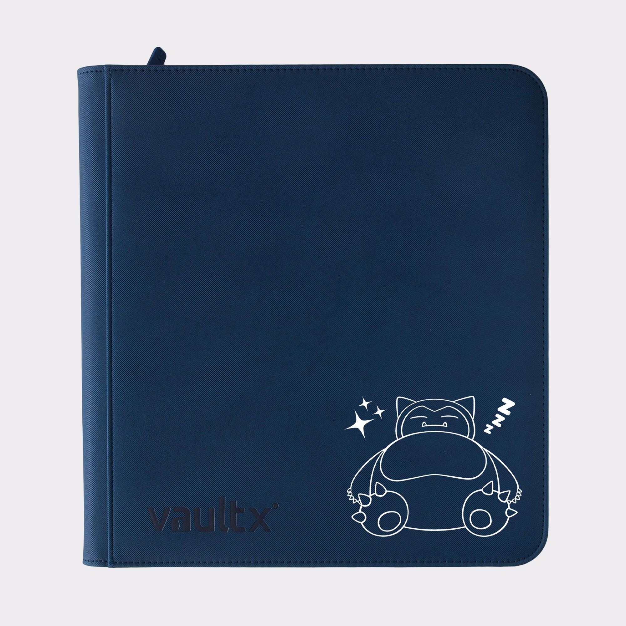 Pokemon Snorlax TCG Binder – Vault X Zip Binders. 4, 9, or 12 Pockets