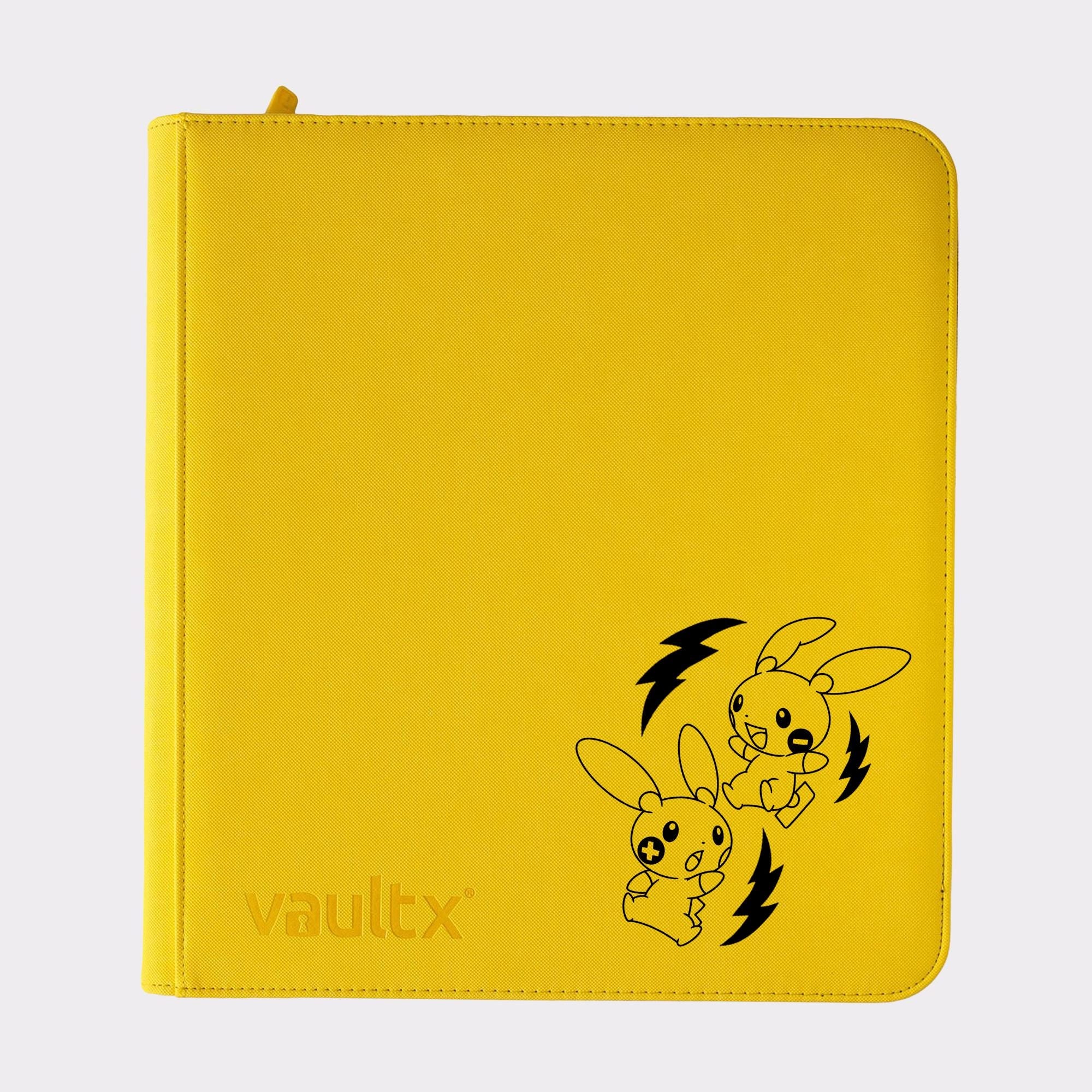Pokemon Plusle & Minun TCG Binder – Vault X Zip Binders. 4, 9, or 12 Pockets